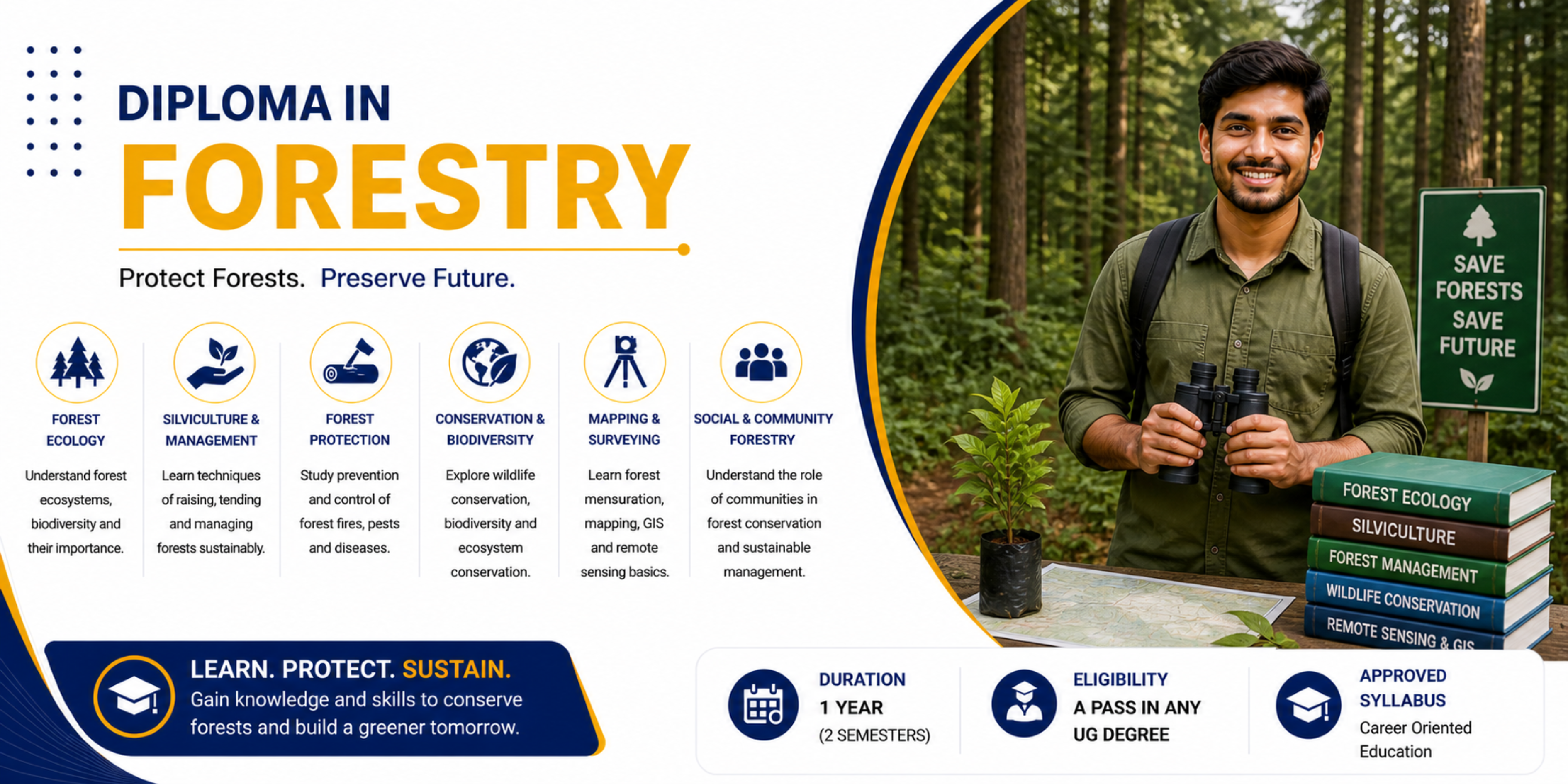 Diploma in Forestry in Coimbatore